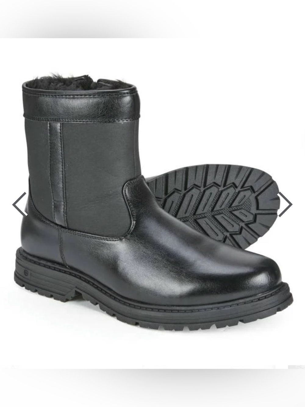 Arctic Men’s Waterproof Winter Staduim Boots 11W Lined Lug Sole All Weather NEW